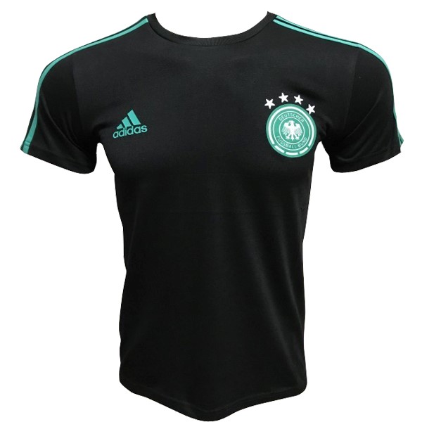 Camiseta Entrenamiento Alemania 2018 Negro Verde